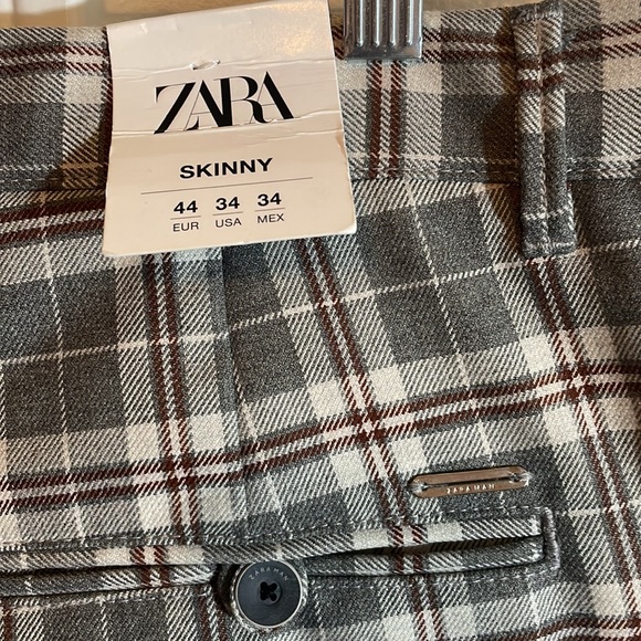 Zara Pants Zara Skinny Fit Cropped Pants Brand New With Tag Poshmark